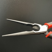 Kit d'outils manuels professionnels pour l'entretien industriel DIY, pince à bec long CR-MO, coupe-câble, pince de serrage 200 mm 3,2 mm
