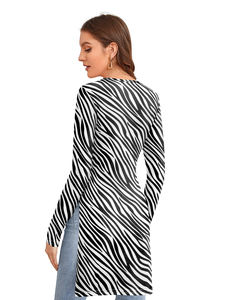 Top d'impression numérique en coton côtelé léger de qualité supérieure de la boutique indienne, vêtements de bureau pour filles, manches courtes, vente! - Product Image 4