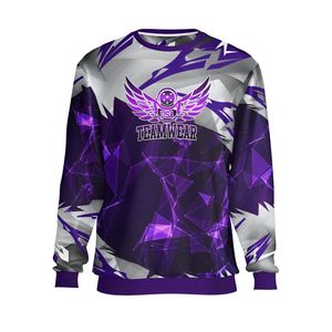 Sweat à capuche épais et surdimensionné à double fermeture éclair Sweat-shirt à épaules tombantes Puff Terry Loose Solid Printed - Product Image 1