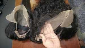 ผมต่อแบบดั้งเดิมเป็นลอนแบบทั้งศีรษะแบบไม่ระบุเพศที่หรูหราเป็นลอนธรรมชาติทนทานต่อการมัดผมของผู้บริจาคแต่ละกลุ่ม - Product Image 6