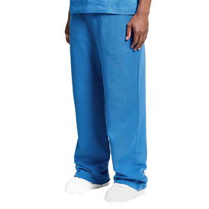 กางเกงวอร์มขาบานทรงหลวมสไตล์วินเทจสีซีดแบบลำลองสำหรับผู้ชาย ผ้าฝ้าย 100% น้ำหนักเบา เหมาะสำหรับฤดูหนาว สไตล์สตรีทแวร์ - Product Image 2