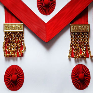 Delantal personalizado Lodge Regalia, delantal de cuero bordado, delantal artesanal hecho a mano, uniforme de Regalia ceremonial de alta calidad - Product Image 6