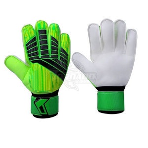 Wholesale OEM Factory Price <b>Youth</b> Wear Goalkeeper <b>Gloves</b> Anti-Slip Breathable Leather Full-Finger Waterproof <b>Football</b> <b>Gloves</b> - Product Image 1