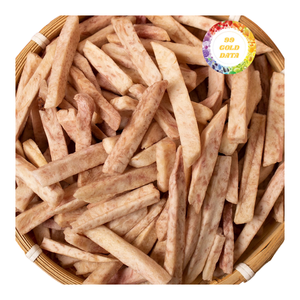 Tiras de Taro secas Premium de Vietnam, corte fino y crujiente, ingrediente ideal para la industria de aperitivos y bebidas - Product Image 1