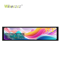 Écran portable Wisecoco 11,3 pouces FHD IPS étiré en forme de barre longue 1920*440 pour boîtier PC Aida64