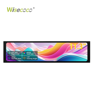 จอแสดงผลแบบพกพา Wisecoco ขนาด 11.3 นิ้ว FHD IPS รูปทรงยาว ความละเอียด 1920*440 สำหรับเคสคอมพิวเตอร์ PC รองรับ <span class=keywords><strong>Aida64</strong></span> - Product Image 3