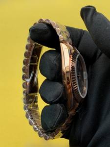 Reloj de pulsera automático mecánico suizo de acero inoxidable con esfera romana para hombre al mejor precio - Product Image 3