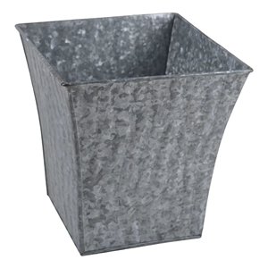 Maceta Galvanizada de Estilo Moderno con Asas, Maceta Decorativa para Flores para el Hogar, Balcón, Decoración de Jardín, Maceta Pequeña de Hierro - Product Image 6