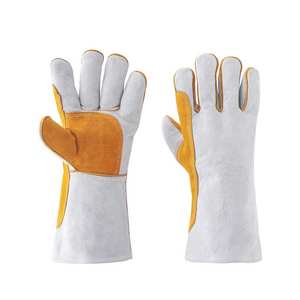 Gants de soudage résistants à la chaleur Gants de soudage en cuir de qualité supérieure pour une protection maximale - Product Image 1