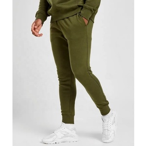 Wholesale Jogger Training Pants Zipper New Design French Terry Sweatpants Men Soft Winter Training Pants Elastic Lace - Product Image 2