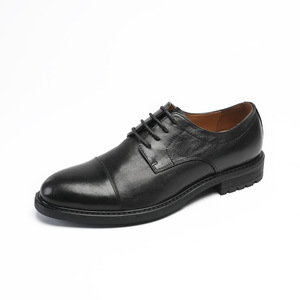 Chaussures décontractées pour hommes, chaussures habillées en cuir pour hommes, construction légère, semelle confortable pour le bureau toute la journée - Product Image 1