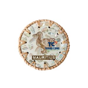 Posavasos de nácar, venta al por mayor de Vietnam, posavasos personalizados para fregona, alta calidad, mejor precio, envío rápido, gran oferta - Product Image 1