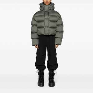Manteau chaud d'hiver de haute qualité veste en duvet d'extérieur épaisse veste à capuche personnalisée confortable et élégante pour hommes - Product Image 5