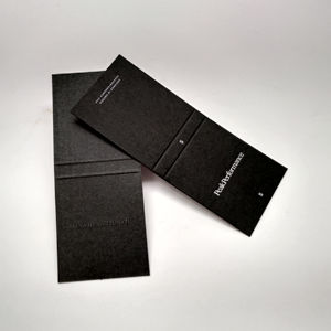 ป้ายติดกางเกงยีนส์สำหรับเสื้อผ้าป้ายขนาดกางเกงยีนส์บัตรอุปกรณ์เสริมเสื้อผ้าลายนูนตัวอักษรโลโก้สำหรับเสื้อผ้า - Product Image 5