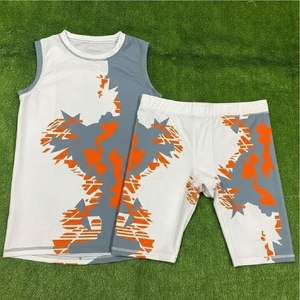 Tenues de basketball professionnelles respirantes pour hommes, personnalisées, 100 % polyester, imprimées par sublimation, prix abordable 2026 - Product Image 1