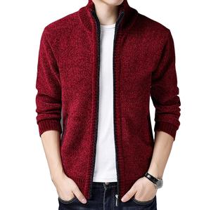 Pull en laine d'hiver pour homme de haute qualité, motif argyle, 100% laine, respirant, anti-froissement, anti-boulochage, manches longues - Product Image 2