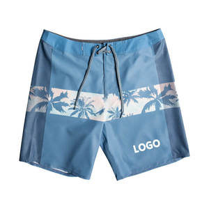 Bañador elástico de 4 vías personalizado plástico reciclado para hombre 42 cintura 19 pulgadas pantalones cortos DDP envío - Product Image 2