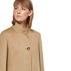 Manteau long formel vintage pour femmes avec ceinture |   Vente en gros OEM/ODM - Product Image 6