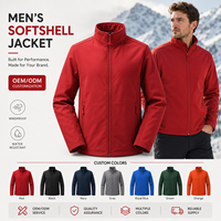Veste Softshell Personnalisée avec Logo pour Homme, Doublure Polaire, Coupe-Vent Imperméable, Manteau d'Extérieur Sportif, Vêtement d'Entreprise OEM Usine
