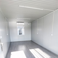Maison de conteneur de vie modulaire amovible portable de haute qualité de 20 pieds et 40 pieds pour la construction