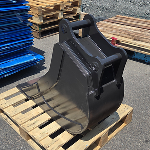 Cucharón de excavadora compacto con cable ultraestrecho resistente al desgaste para zanjas de servicios precisas - Product Image 4