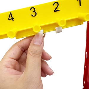 Outil de manipulation mathématique précoce auto-corrigible en plastique de 65 cm, jouet d'échelle de balance à pivot pour les enfants de 5 à 7 ans - Product Image 5