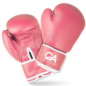 Guantes de boxeo profesionales al por mayor guantes de cuero hechos a medida a un precio barato disponibles en tamaños de 8oz 12oz para adultos Sporting - Product Image 1