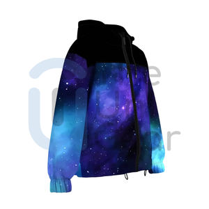 Chaqueta Personalizable con Logotipo OEM, Unisex, Ligera, Estilo Urbano, Ecológica, Transpirable, Impermeable, con Capucha y Cierre Frontal - Product Image 4