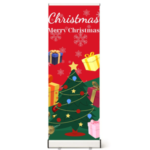 Giáng sinh noel Standee | tùy chỉnh in ấn quảng cáo hiển thị | UV in ấn PP / PVC biểu ngữ đứng - Product Image 4