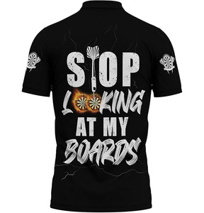 Nueva Llegada OEM Hombre Dardos Jerseys Alto impacto diseño de calidad superior Etiqueta Privada estilo único Venta caliente Hombres Dardos Jerseys - Product Image 3