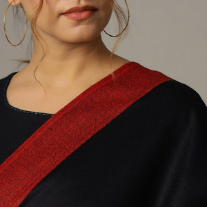Wholesale Manufactured High Quality New Fashion <b>Women</b> <b>Shawls</b> / Casual Wear Lightweight <b>Women</b> Wool <b>Shawls</b> - Product Image 6
