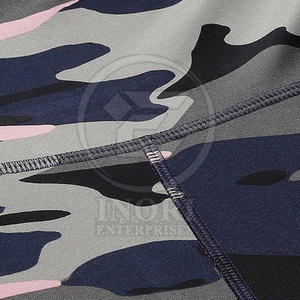 Precio de fábrica Leggings de mujer Sólido Mediados de cintura elástica Logotipo personalizado Impresión Ecológico Secado rápido Transpirable - Product Image 4