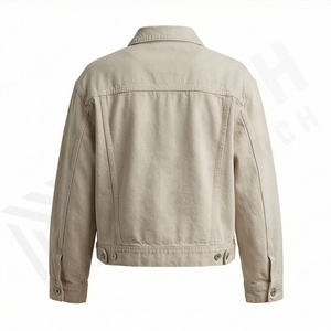 Chaqueta Vaquera de Mezclilla para Mujer, Nueva, Informal, de Manga Larga, de Alta Calidad, Personalizada, con Frente Personalizado - Product Image 2