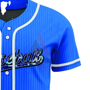 Uniformes de Béisbol Personalizados al por Mayor, Unisex, Color Sólido, Sublimados, Transpirables, para Adultos, Tallas Grandes, OEM 100% - Product Image 6