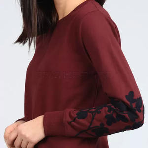 Custom Designed <b>Women's</b> <b>Long</b> Sleeve <b>Sweatshirts</b> Fashionable Casual Knitted Apparel <b>for</b> Winter - Product Image 3