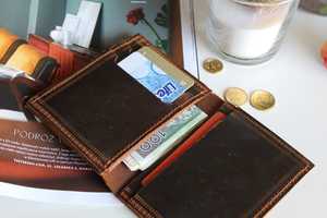 กระเป๋า LWM-0196แฟชั่นทรงยาวสำหรับผู้ชายกระเป๋าใส่นามบัตรแบบบางกระเป๋าหนังแบบพับได้ยาวสำหรับผู้ชาย - Product Image 5