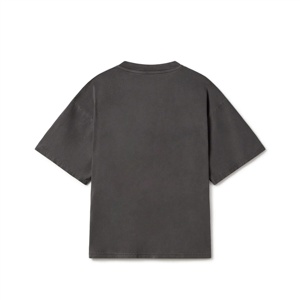 Haute qualité unisexe 100% coton logo personnalisé t-shirt impression marque privée pré rétréci personnalisé surdimensionné t-shirt - Product Image 2