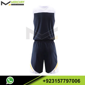 Bsci เครื่องแบบบาสเก็ตบอลสำหรับผู้ชายเครื่องแบบบาสเก็ตบอลพิมพ์โลโก้ตามสั่ง - Product Image 3