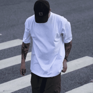 Camiseta Urbana Oversize de Corte Holgado Estilo Casual Streetwear - Product Image 1