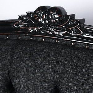 สไตล์มินิมอลดีไซน์คลาสสิกวินเทจวัสดุบุนวมระดับพรีเมียมโซฟาสำหรับตกแต่งบ้านหมายเลข2307วิลล่า - Product Image 3