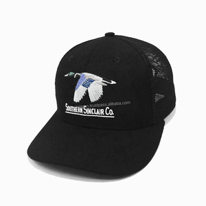 Casquettes de camionneur Injae Vina avec logo brodé personnalisé, profil moyen, casquettes de sport de haute qualité, ajustables, en polyester/coton, unisexes, pour l'extérieur - Product Image 2