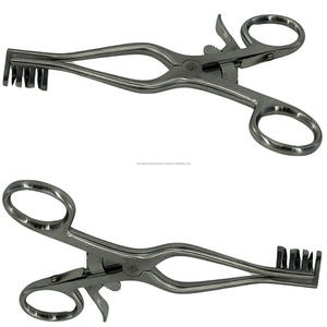 Rétracteur chirurgical auto-fixant Weitlaner en acier inoxydable, kit manuel, instruments chirurgicaux orthopédiques, modèle WPS-BV-24 CE - Product Image 3