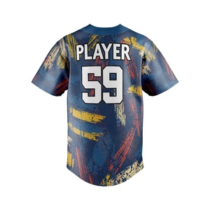 Camiseta de Béisbol de Alta Calidad 2026, Personalizable, al por Mayor, Ropa de Béisbol y Sóftbol - Product Image 4