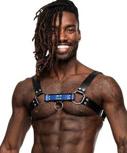 Arnés de pecho de cuero de fabricante, productos fetiche rizados, cuero para hombre, tamaño personalizado, color del logotipo - Product Image 2