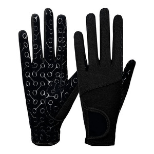 Summer Leather Horse Riding Gloves with Hand Grips Full Finger Design Unisex - Product Image 4