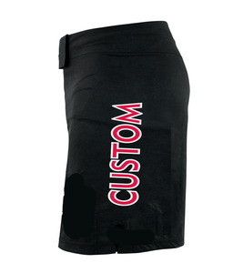 Pantalones cortos de MMA transpirables ligeros de secado rápido hechos a medida, tela de poliéster/algodón/Spandex, tamaño de Color personalizado, impresión por sublimación - Product Image 6