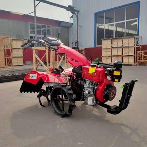 Buy Agricultural Machinery Equipment diesel <b>Cultivator</b> Motocultor Two Wheel Gasoline Power Mini <b>Tiller</b> 18 hp Walking Tractor - Product Image 4