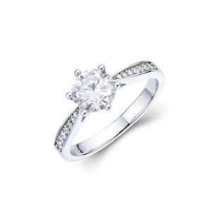 Wholesale 925 <b>Sterling</b> <b>Silver</b> Wedding Engagement <b>Rings</b> <b>Set</b> IGI Certified Moissanite Cut Pear High Quality Women's Anniversary - Product Image 3