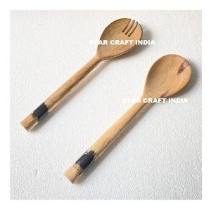 Utensilios y electrodomésticos de cocina, espátula, pala con fugas, cuchara ranurada, cucharas, accesorios, herramientas de cocina de madera, madera de teca personalizada - Product Image 1