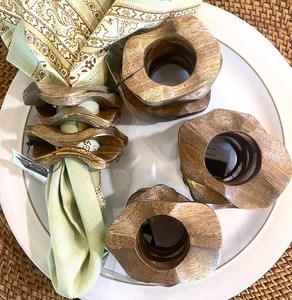 High Quality Resin Napkin <b>Rings</b> Fancy Design Pure <b>Indian</b> Resin Napkin <b>Ring</b> Holder For Wedding Hot Selling - Product Image 6